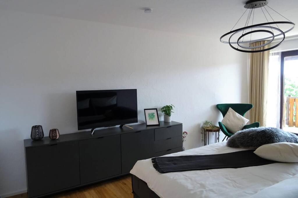 Modernes Apartment Mit Traumhaftem Blick Ins Gruene Braunlingen Exterior photo